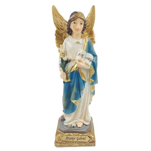 São Gabriel Decorativo 13cm em Resina Mabruk