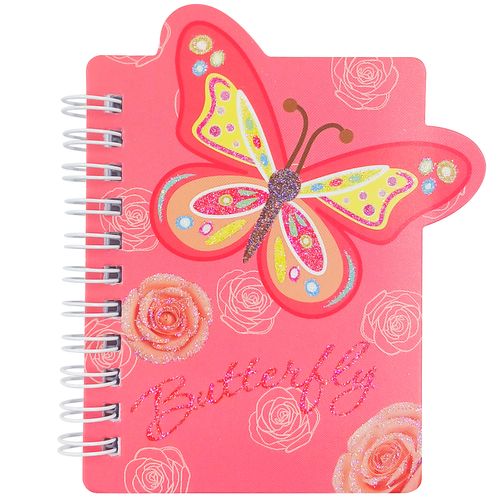 Bloco de Anotação Butterfly 12,2cm em Papel Interponte