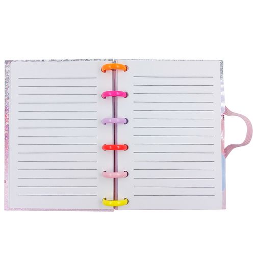 Agenda Inteligente Glitter 10,5x14,5cm em Papel Interponte