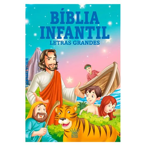 Livro Bíblia Infantil 21,7x14,5cm em Papel Editora Online