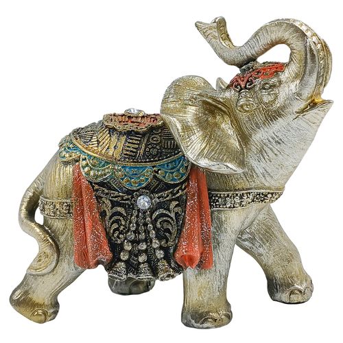 Elefante Decorativo 13cm em Resina Youbai