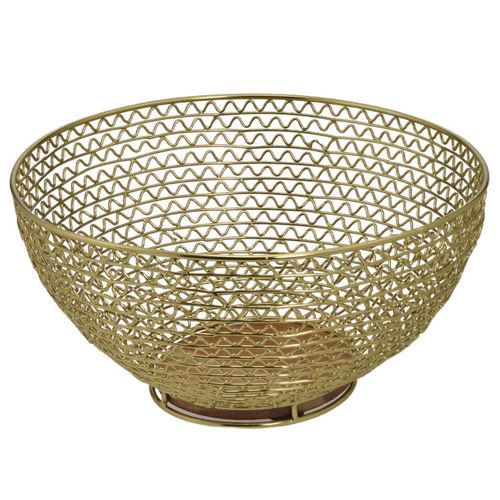 Centro de Mesa Decorativo 30cm em Metal Mabruk