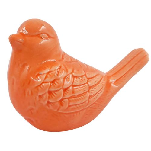 Pássaro Decorativo 11x8cm em Cerâmica Freecom