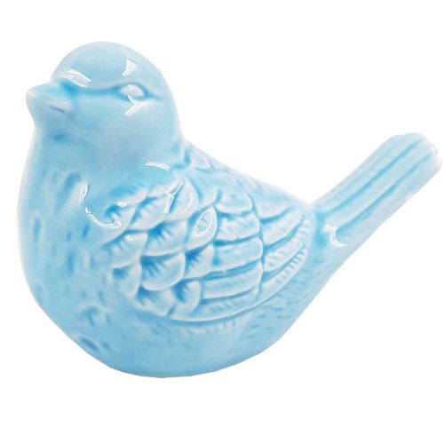 Pássaro Decorativo 11x8cm em Cerâmica Freecom
