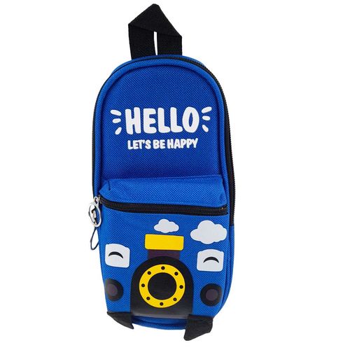 Estojo Porta Objetos 21,5x9,5cm em Poliéster Interponte