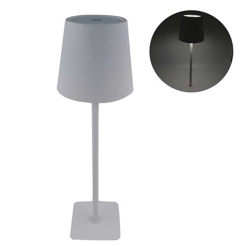 Luminária de Mesa Decorativa C/ LED 35cm em Metal BM36
