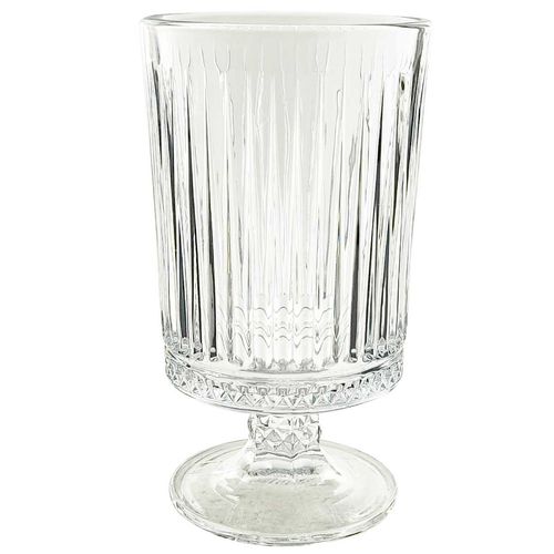 Vaso Classic Decorativo 18,5cm em Vidro Dagia