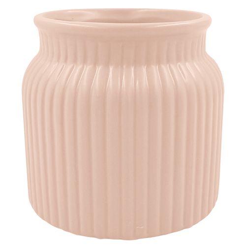 Vaso Lines Decorativo 8,5x9,5cm em Cerâmica Gifthome
