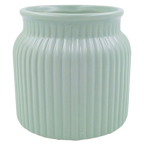 Vaso Lines Decorativo 8,5x9,5cm em Cerâmica Gifthome