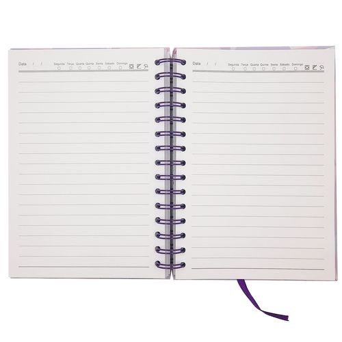 Agenda Permanente Geométrico 15,7x10,8cm em Papel Megagift