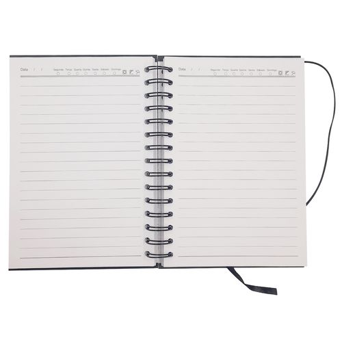Agenda Permanente 15,3x10,2cm em Papel Megagift
