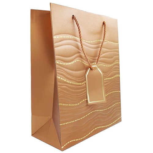 Sacola P/ Presente Waves 32x26cm em Papel FWB