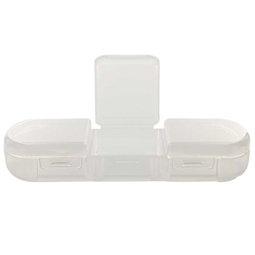 Kit Porta Comprimido 2 Peças em Plástico Saz