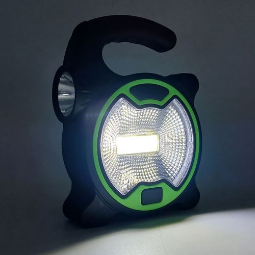 Lanterna Manual LED 13cm em Plástico Megagift