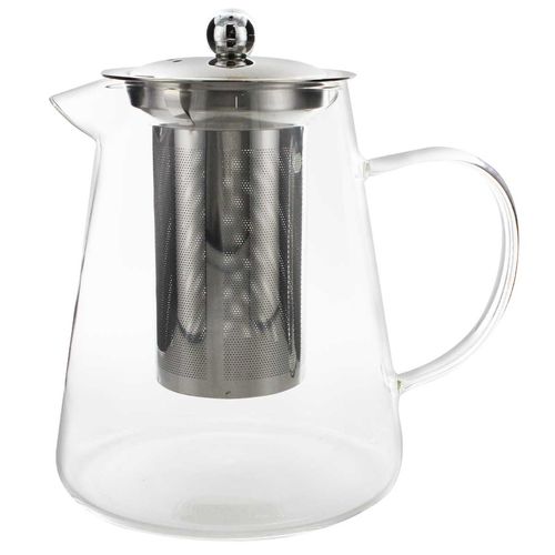 Chaleira C/ Infusor 950ml em Vidro Fu Xing