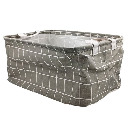Caixa Organizadora C/ Alça 38x26cm em Poliéster Kehome