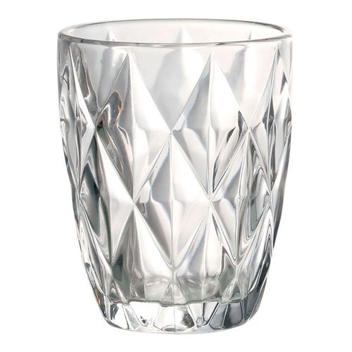 Jogo de Copos Diamante 6 Peças 280ml em Vidro Original