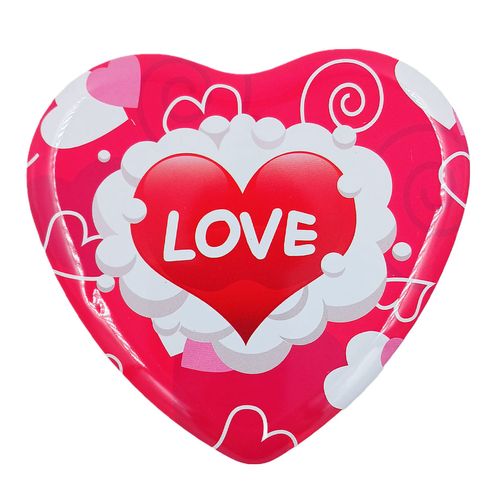 Kit Porta Jóias Coração 3 Peças em Metal Youbai