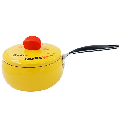 Panela Esmaltada Patinho 1,2L em Metal Casita