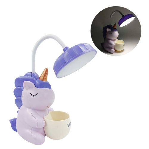 Luminária Unicórnio Decorativa 19cm em Plástico Tokyo Design