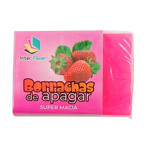 Borracha Frutas 4,5cm em Borracha Interponte