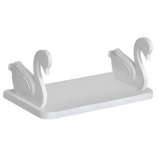 Prateleira Multiuso C/ Suporte 33cm em Plástico Saz