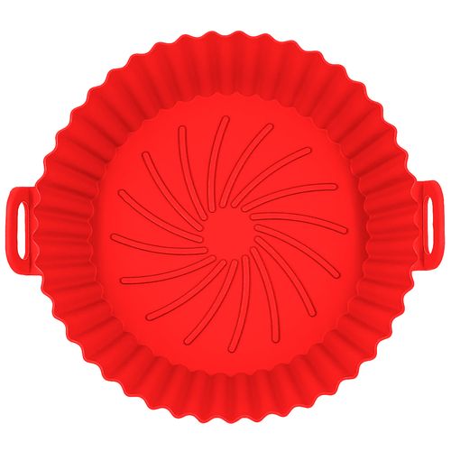 Forma P/ Airfryer Redonda 16cm em Silicone Top Útil