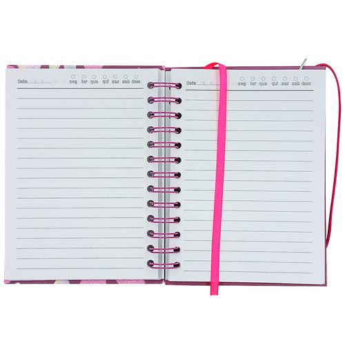 Agenda Permanente Coração 19x14cm em Papel FWB
