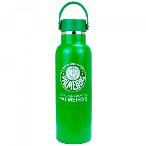 Garrafa Térmica Palmeiras 500ml em Aço Inox Mileno
