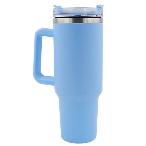 Copo Térmico C/ Canudo 1,2L em Aço Inox DayImport