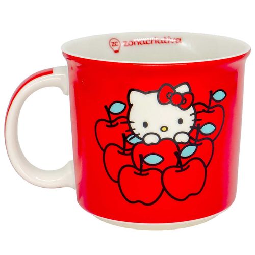 Caneca Tom Hello Kitty 350ml em Cerâmica Zona Criativa