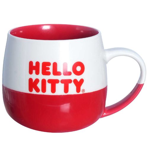 Caneca Hello Kitty 400ml em Cerâmica Zona Criativa