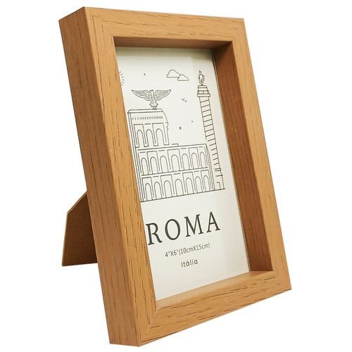 Porta Retrato Decorativo 10x15cm em Plástico Livon
