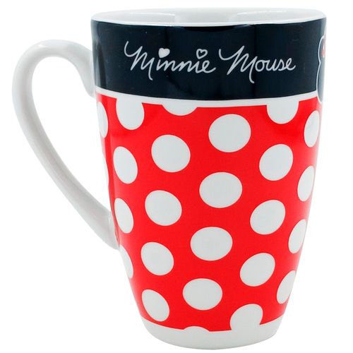 Caneca Minnie Mouse Roupa 350ml em Porcelana NDI