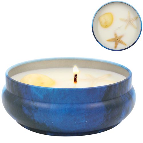 Vela Aromática C/ Suporte 8,5x4cm em Metal Gifthome