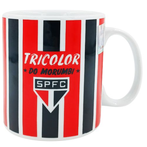 Caneca São Paulo FC 320ml em Porcelana Mileno