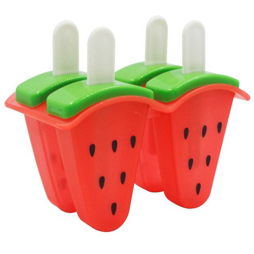 Forma P/ Picolé Frutas 10,5cm em Plástico Kehome