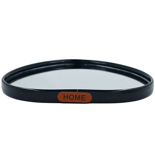 Bandeja Espelhada 20cm em Metal Fu Xing