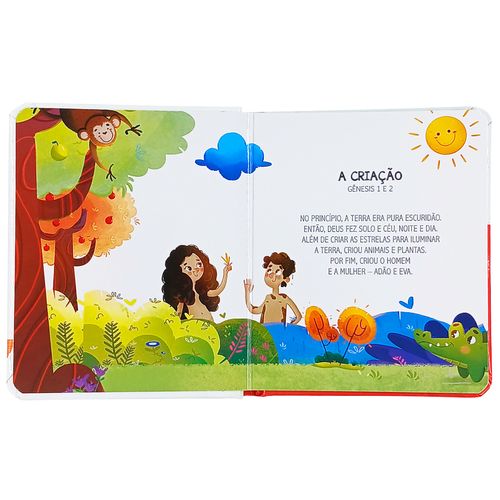 Livro Infantil Minha Primeira Bíblia 16cm em Papel Magic Kids