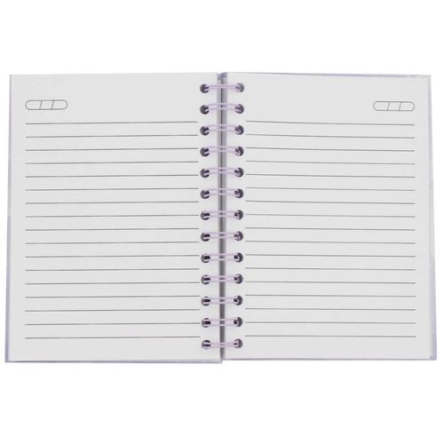 Caderno de Anotação Flores 13x17,5cm em Papel Sanxia