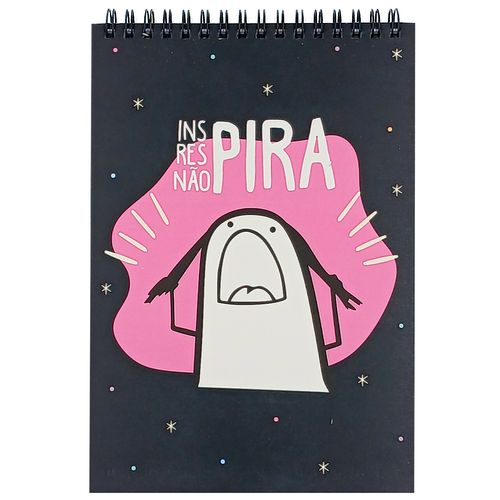 Bloco de Anotação Flork 14,5x21cm em Papel Fu Xing