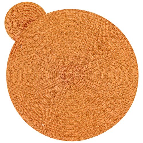 Jogo Americano C/ Porta Copo 30cm em Plástico Fu Xing