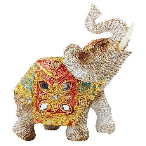 Elefante Decorativo 14cm em Resina Youbai