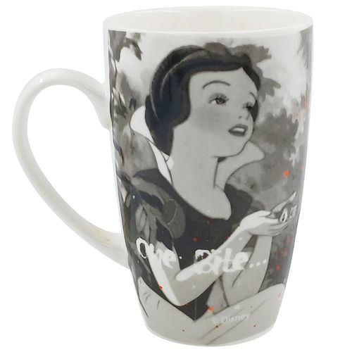 Caneca Branca de Neve 400ml em Porcelana Taimes