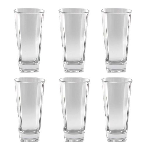 Jogo de Copos Ibiza 6 Peças 250ml em Vidro Kehome