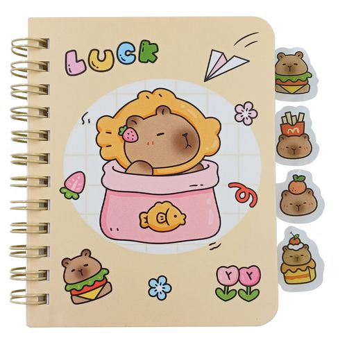 Caderno de Anotação Capivara 11,5cm em Papel Michael Judi