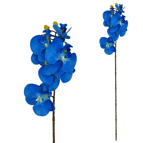 Haste Arranjo Orquídea Artificial 64cm em Plástico Bella Garden