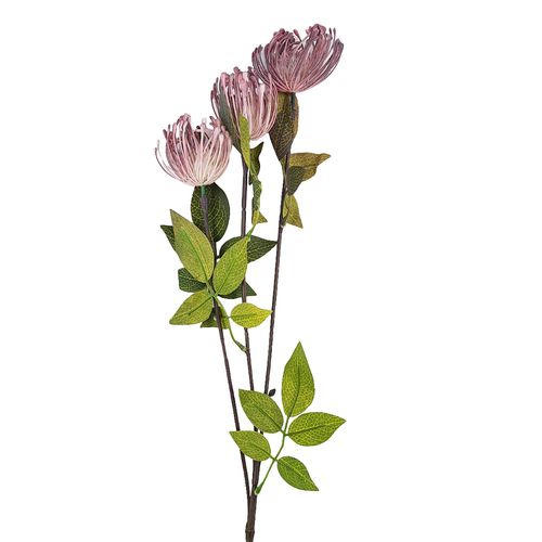Haste Arranjo de Flor Artificial Decorativa 80cm em Plástico Bella Garden