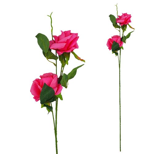 Haste Arranjo de Rosas Artificial 78cm em Plástico Bella Garden