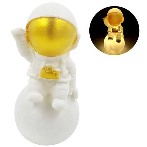 Luminária Astronauta Decorativa 12cm em Plástico Taimes